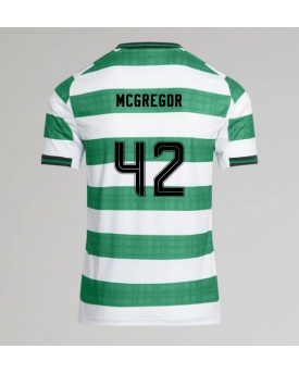 Celtic Callum McGregor #42 Maglia Gara Casa Repliche 2025-26 Maniche Corte